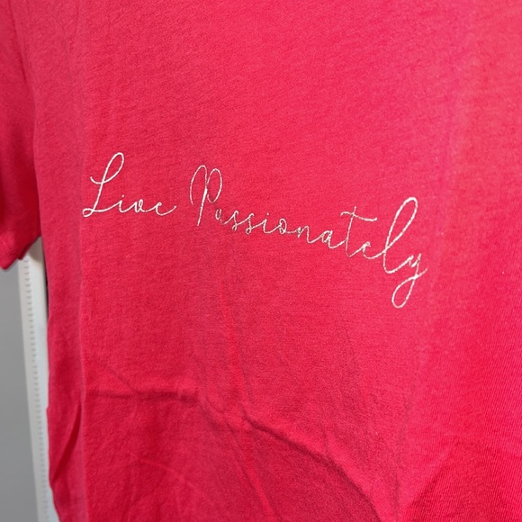 Banana Republic Pinky/Red Tee - Picture 3 of 6